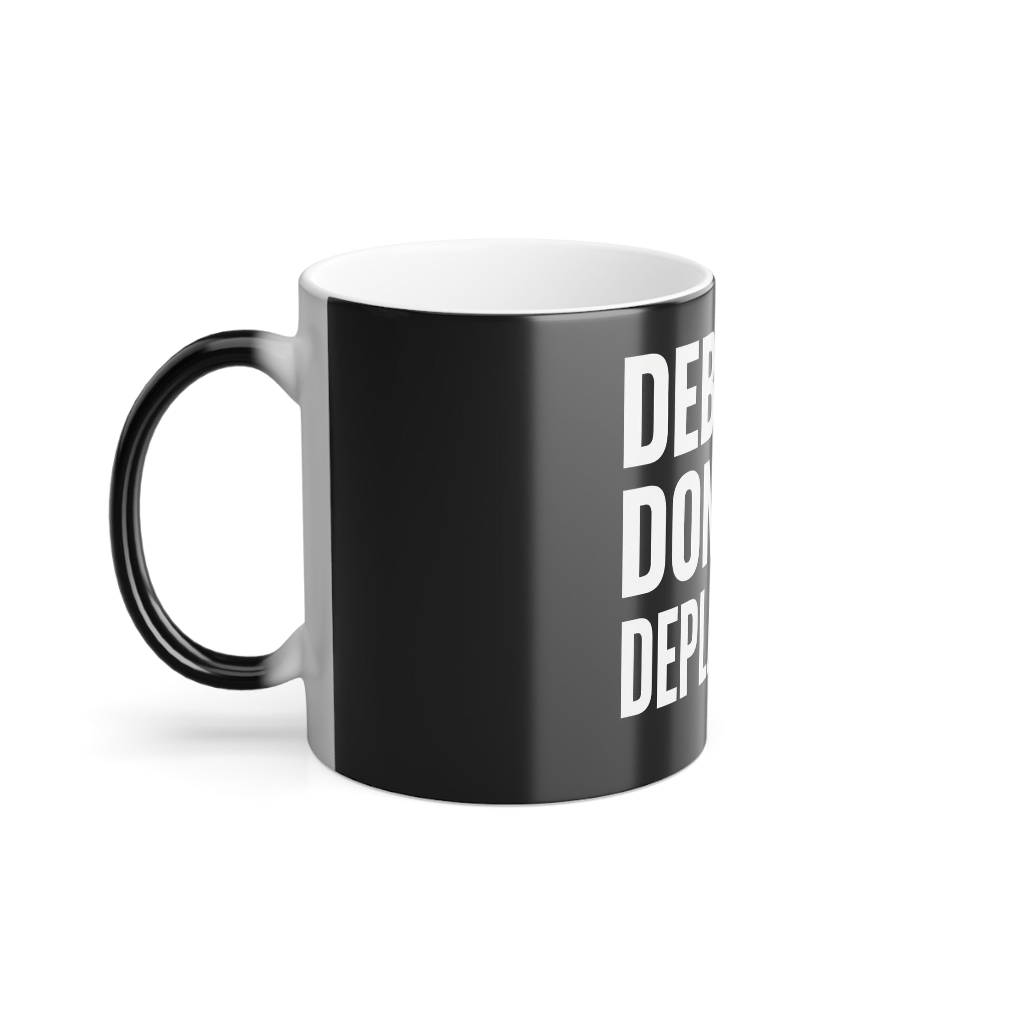 "Debate, don't Deplatform" 11oz mug