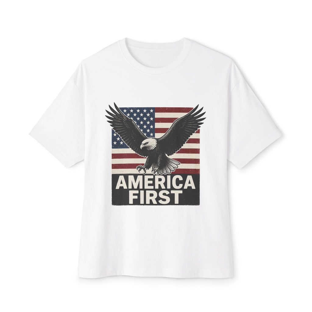 "America First" Oversized Tee