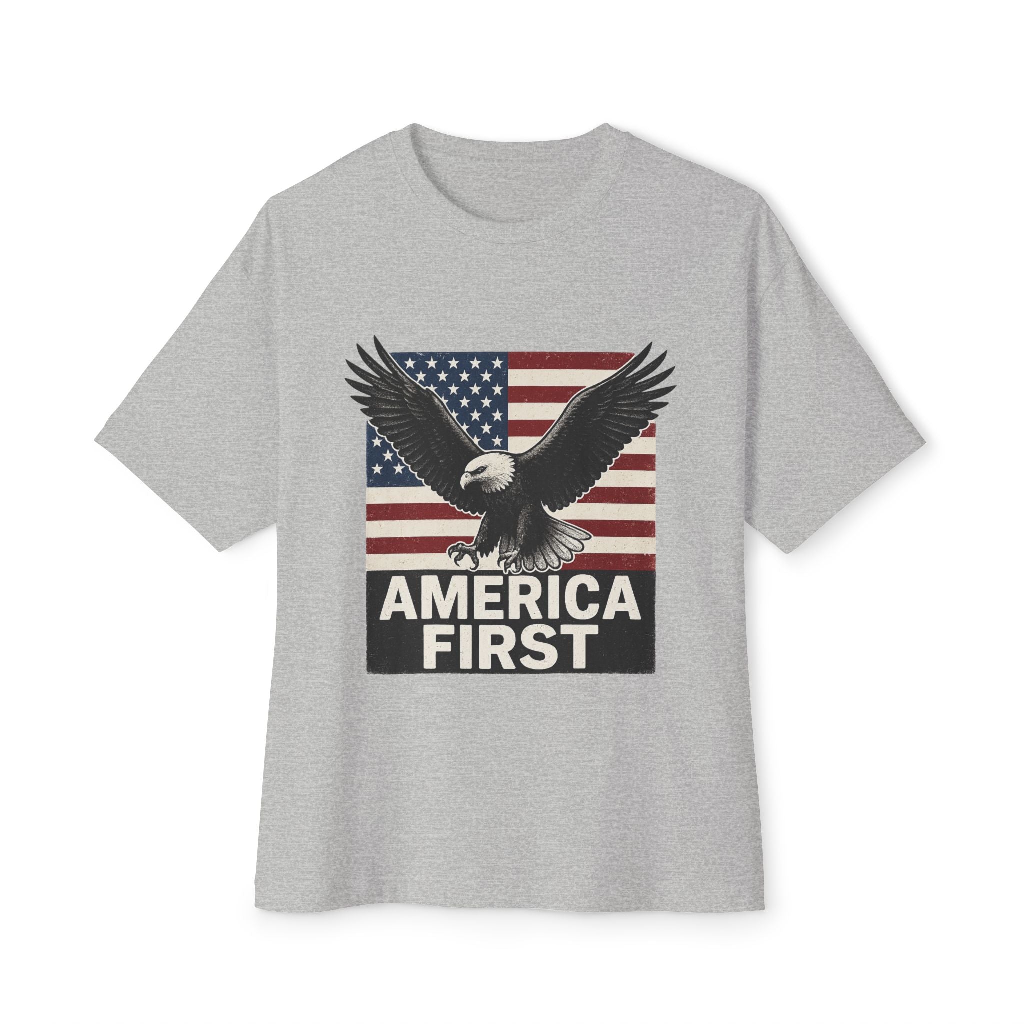 "America First" Oversized Tee