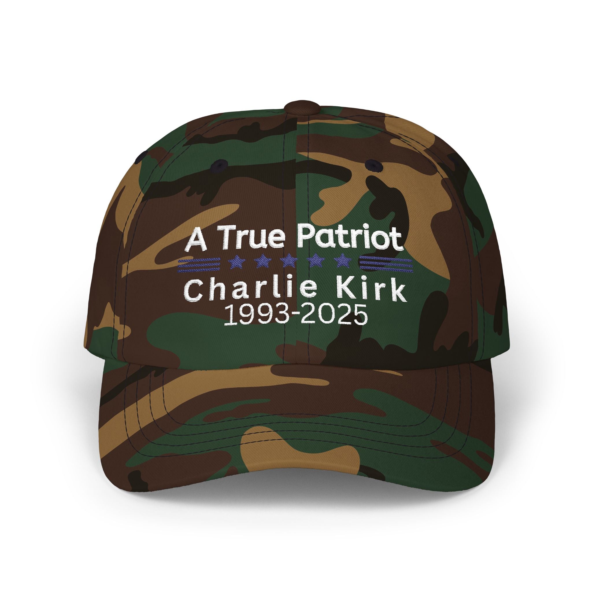 Charlie Kirk Hat Camo