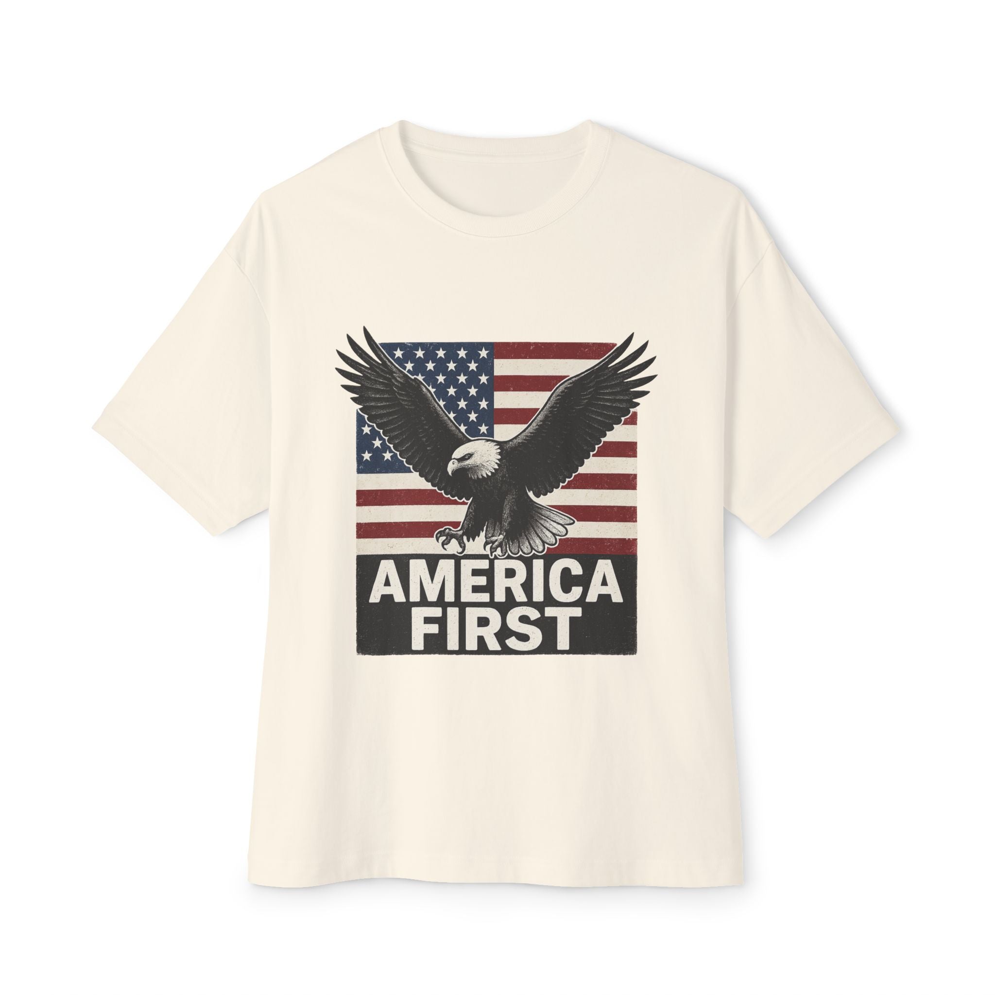 "America First" Oversized Tee
