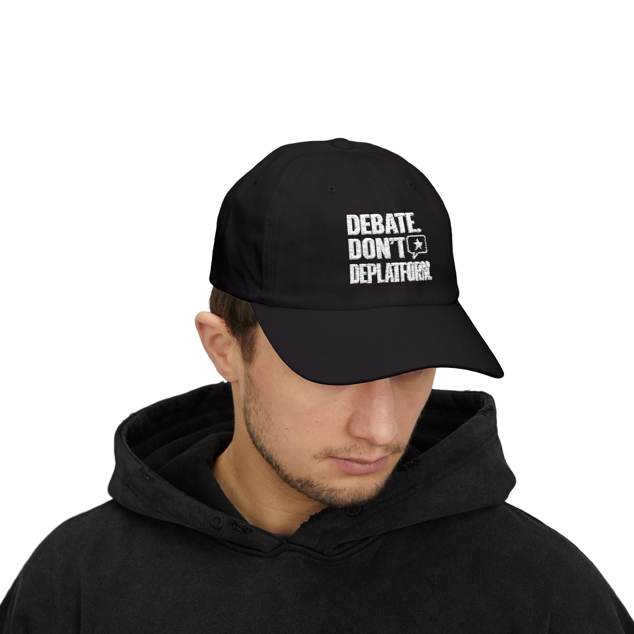 "Debate, Don't Deplatform" Dad Hat