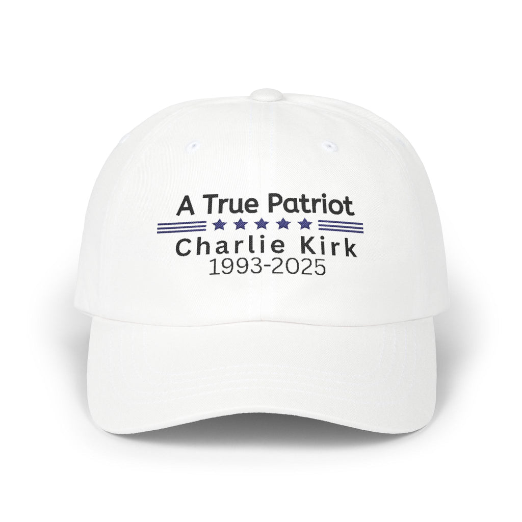 Charlie Kirk Patriot Hat