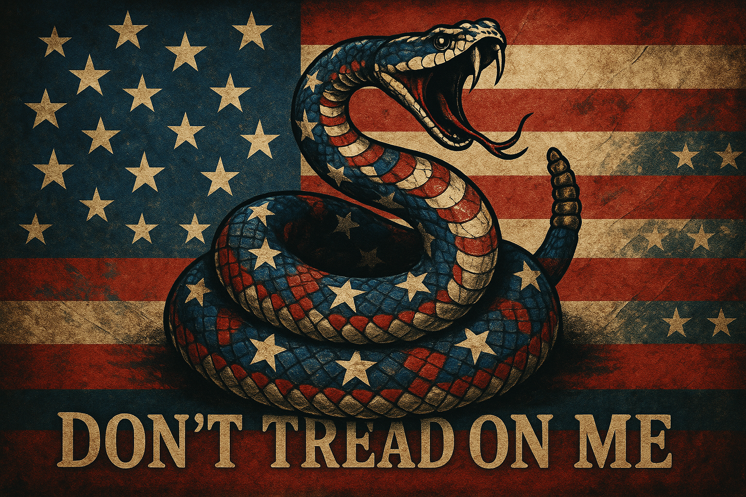 USA Freedom. Dont tread on me